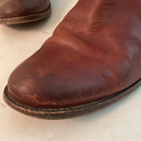 Frye brown leather high boots - Picture 10 of 16